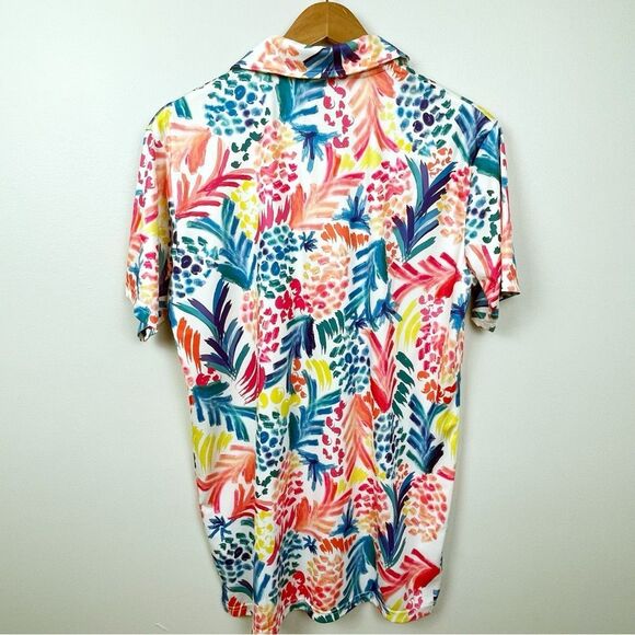 Gashouse Golf Pineapple Paradise Polo Size Large - Picture 7 of 8